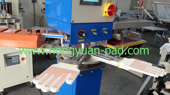 rapid screen printing machine for gloves