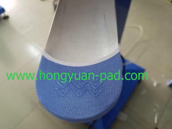 anti-slip nonslip sock printing sample