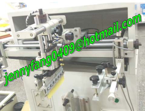 cylindrical screen printing machine for bottles