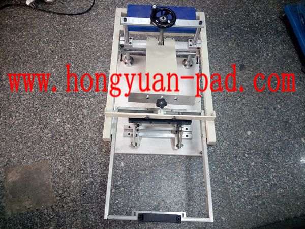 manual cylindrical screen printing machine