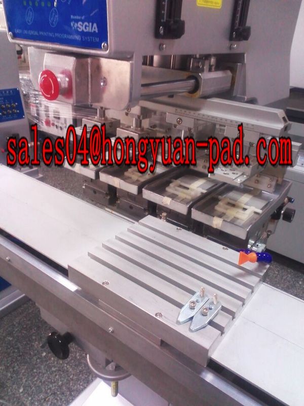 4 color shuttle pad printing machine