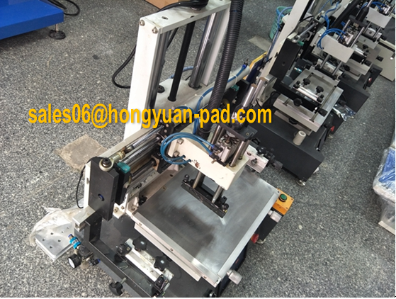 Desktop flatbed  screen printing machine with vacuum table