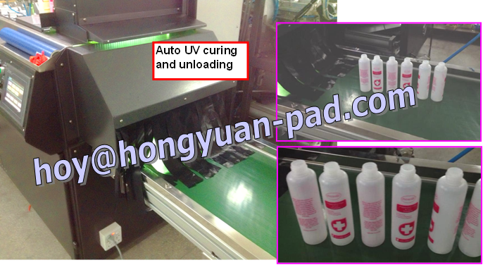 UV curing machine for Bottles