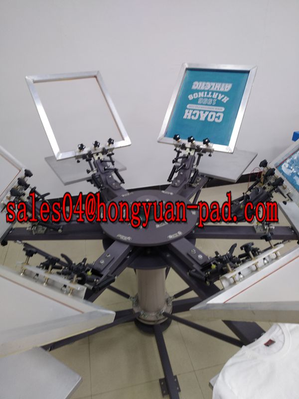screen printing machine with micro register