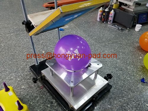 manual screen balloon printing machine