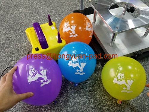 Latex balloon silk screen printing machine