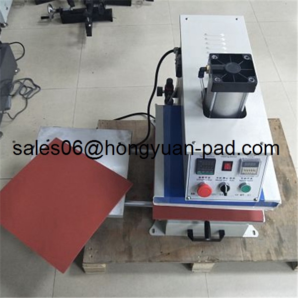 Double table hot press machine for t shirt