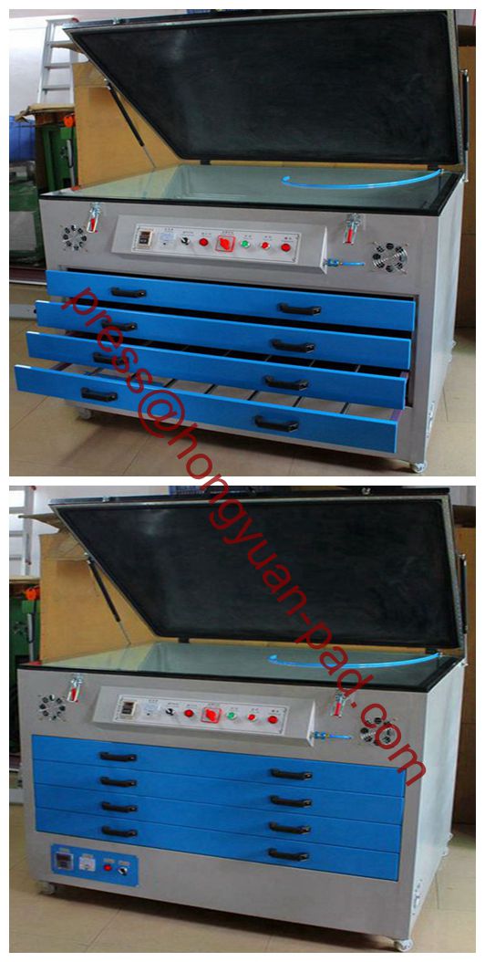 Drying cabinet and vacuum exposure machine