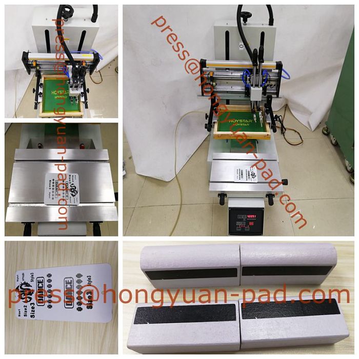 Custom lego building block sliding table for screen printing machine