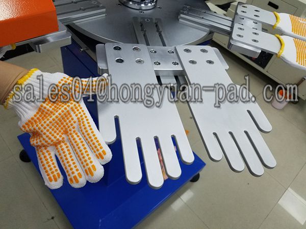 glove screen printing machine