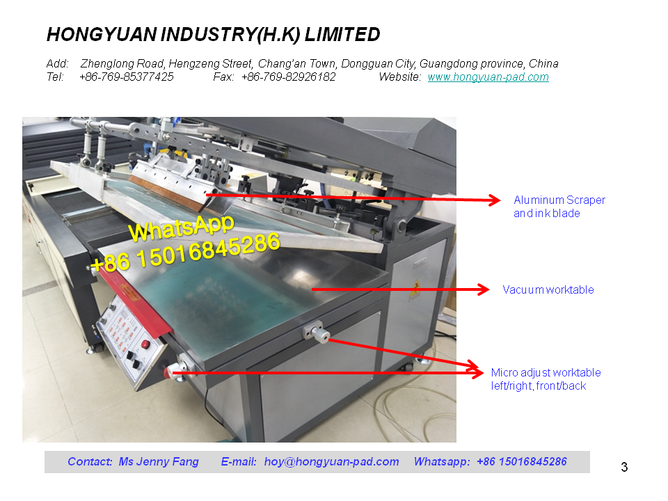 Flat Screen Printing Machine For Paper Stickers