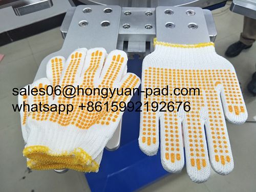 silk screen printing machine for gloves