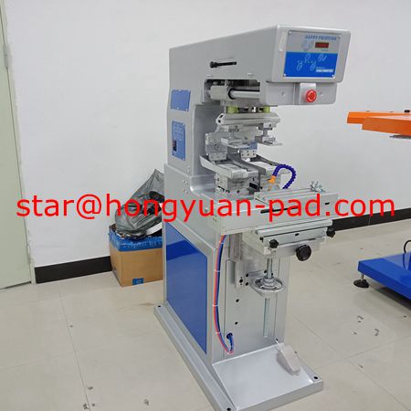 2 Color Shuttle Worktable Pad Printing Machine
