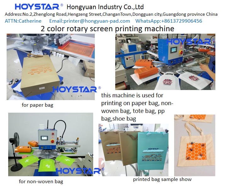 bags screen printing machine