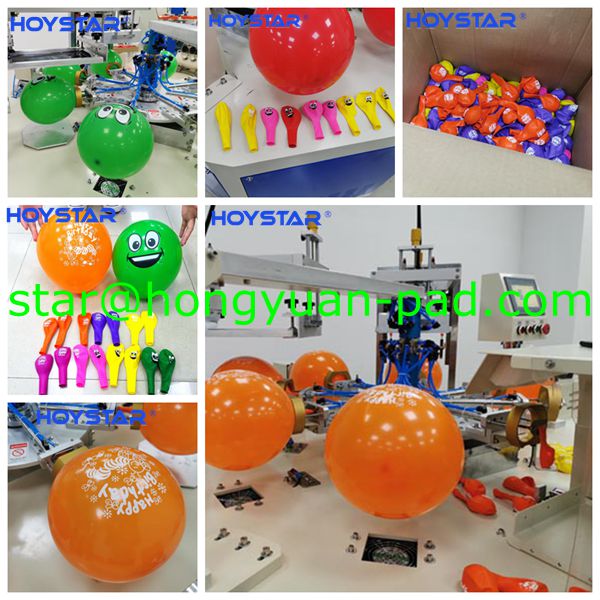 2 Color Balloon Screen Printing Machine
