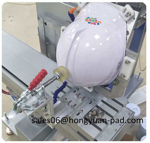 helmet pad printing machine 6 color