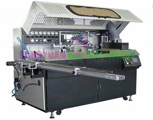 Auto cylindrical screen printing machine