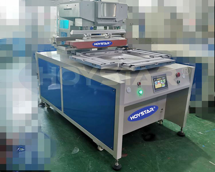 semi-automatic screen printing machine