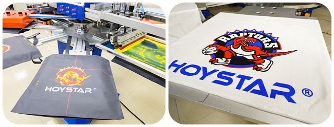 3 color t shirt/bags screen printing machine