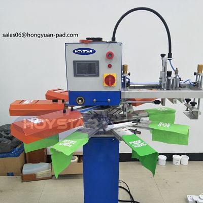 single color screen printing machine for garment