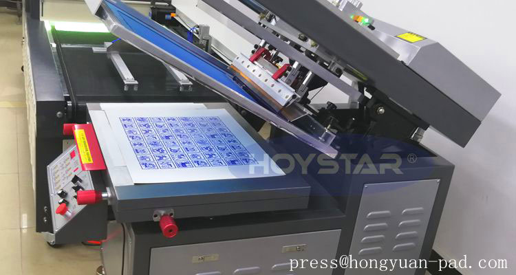 3/4 automatic screen printing machines