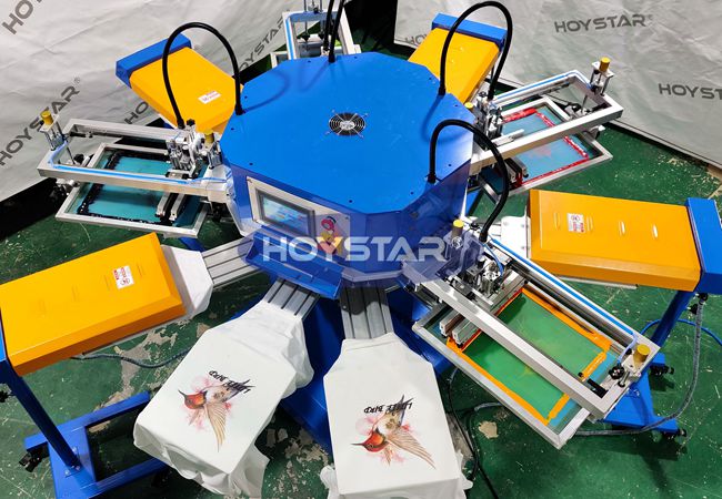 automatic 4 color screen printing machine for sales