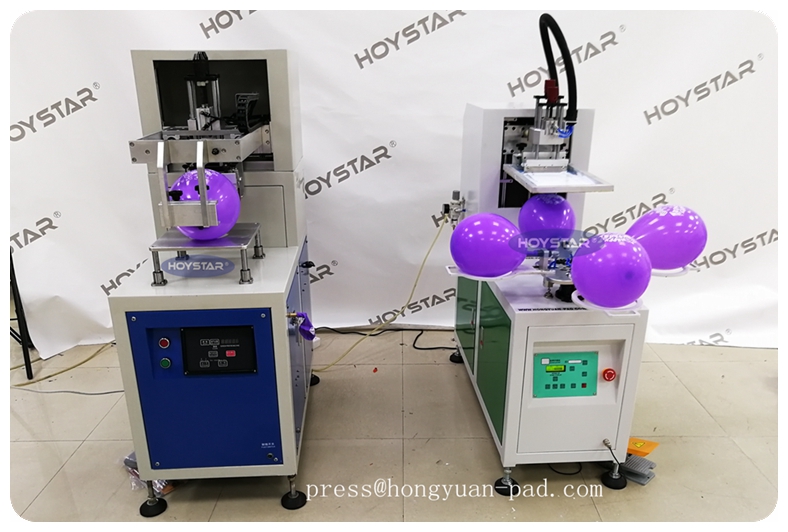 Latex balloon printing machine