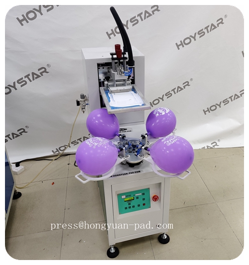 1 color balloon printing machine