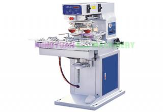 Two Color Inkwell Rotary Table Pad Printing Machine(GW-P2/C)