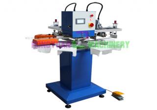 Rapid 2 Color Garment Tag/Label Screen Printing Machine(GW-200TRS)