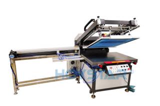 Screen Printing Machine with Unloading System