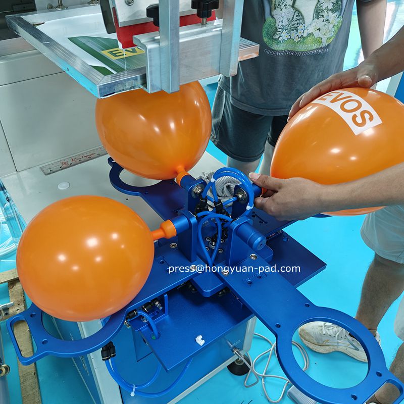 balloon screen printing machine