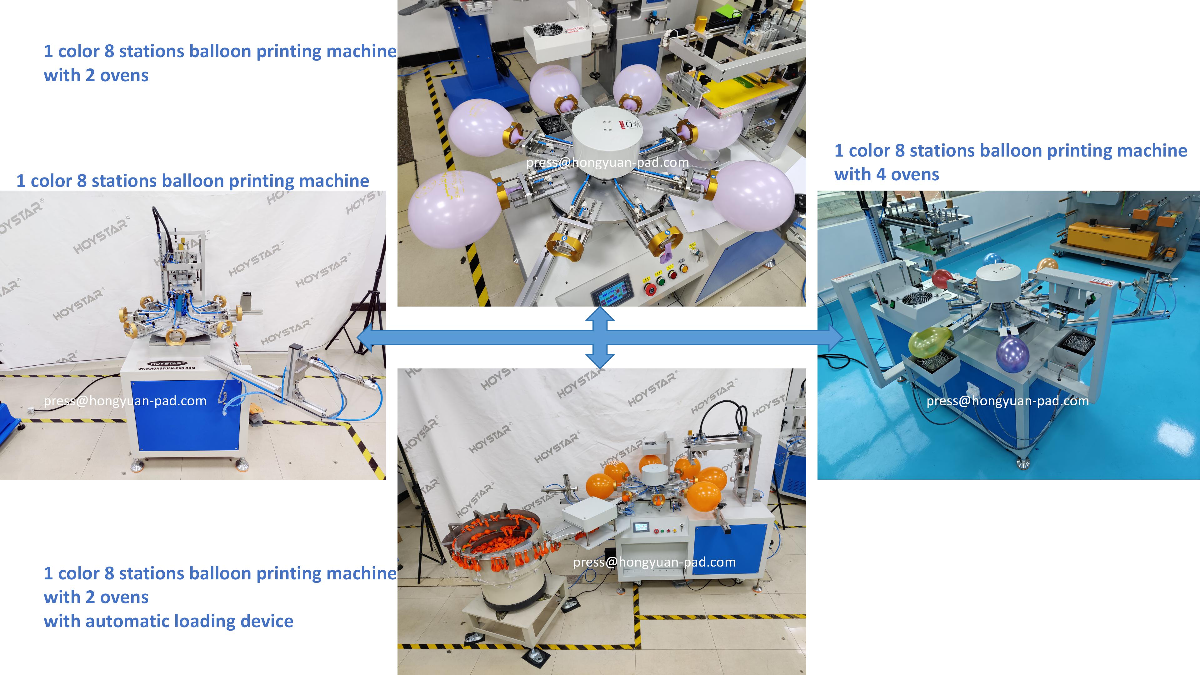 balloon screen printing machine