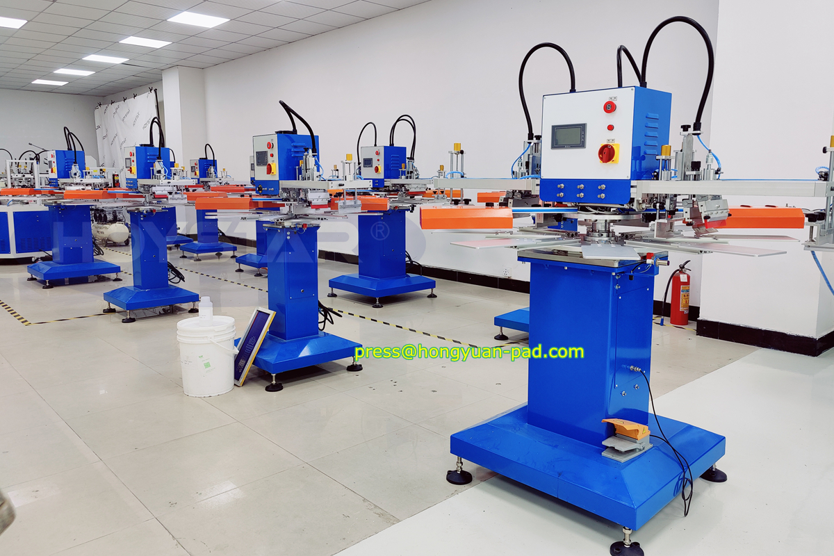 1 2 3 4 6 color screen printing machines